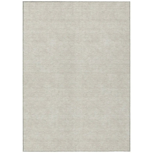 Riyala Beige Washable Indoor-Outdoor Rug-Outdoor Rugs-LOOMLAN Rugs-2'6" x 3'10"-LOOMLAN