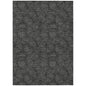 Riyala Black Washable Indoor-Outdoor Rug-Outdoor Rugs-LOOMLAN Rugs-2'6" x 3'10"-LOOMLAN