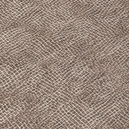 Riyala Brown Washable Indoor-Outdoor Rug-Outdoor Rugs-LOOMLAN Rugs-LOOMLAN