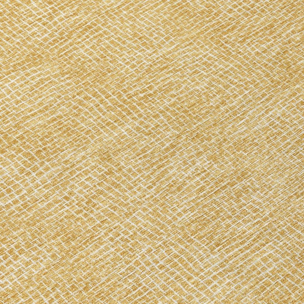 Riyala Gold Washable Indoor-Outdoor Rug-Outdoor Rugs-LOOMLAN Rugs-LOOMLAN
