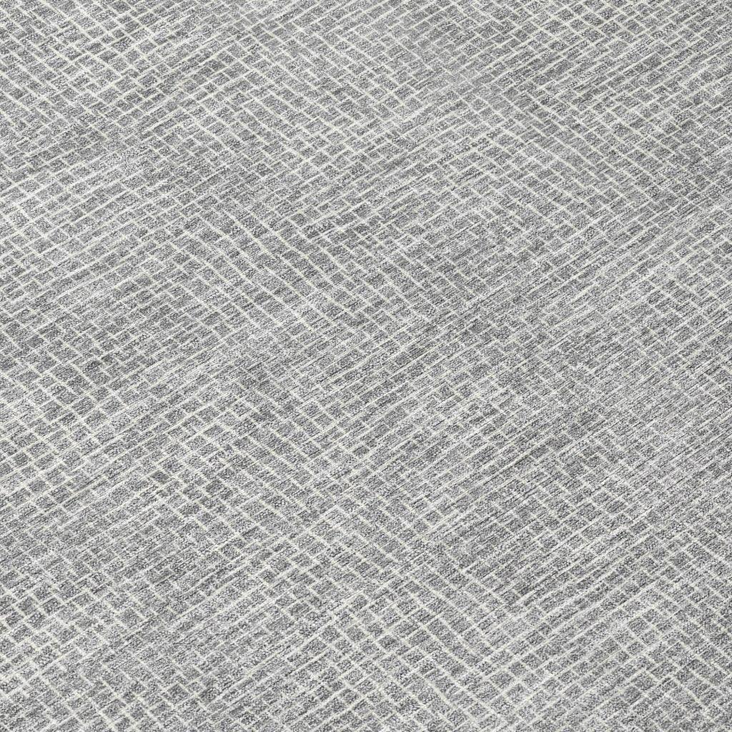 Riyala Gray Washable Indoor-Outdoor Rug-Outdoor Rugs-LOOMLAN Rugs-LOOMLAN