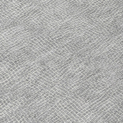 Riyala Gray Washable Indoor-Outdoor Rug-Outdoor Rugs-LOOMLAN Rugs-LOOMLAN