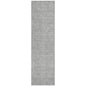 Riyala Gray Washable Indoor-Outdoor Rug-Outdoor Rugs-LOOMLAN Rugs-2'3" x 7'6"-LOOMLAN