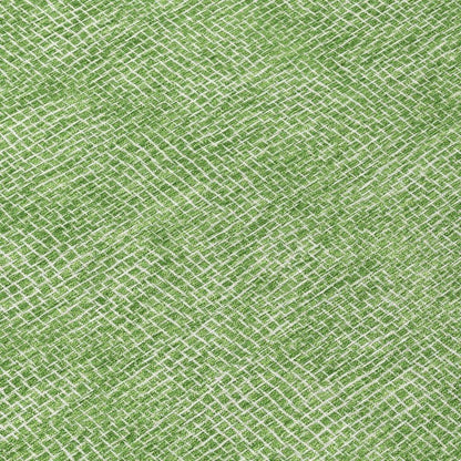 Riyala Green Washable Indoor-Outdoor Rug-Outdoor Rugs-LOOMLAN Rugs-LOOMLAN