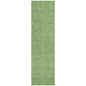 Riyala Green Washable Indoor-Outdoor Rug-Outdoor Rugs-LOOMLAN Rugs-2'3" x 7'6"-LOOMLAN