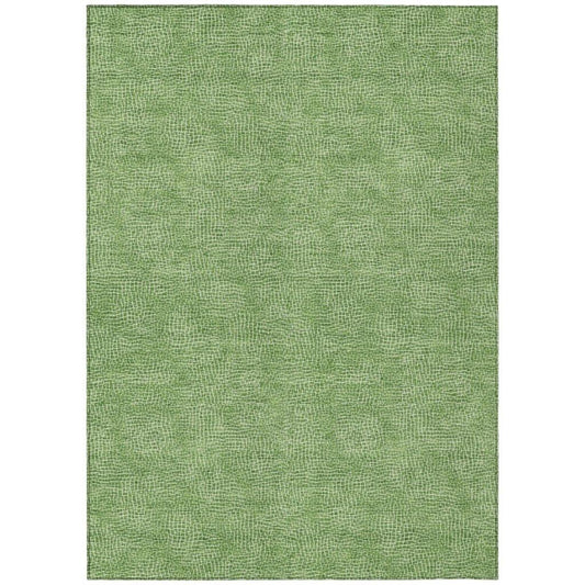 Riyala Green Washable Indoor-Outdoor Rug-Outdoor Rugs-LOOMLAN Rugs-2'6" x 3'10"-LOOMLAN