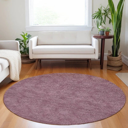Riyala Purple Washable Indoor-Outdoor Rug-Outdoor Rugs-LOOMLAN Rugs-LOOMLAN