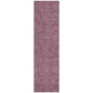 Riyala Purple Washable Indoor-Outdoor Rug-Outdoor Rugs-LOOMLAN Rugs-2'3" x 7'6"-LOOMLAN