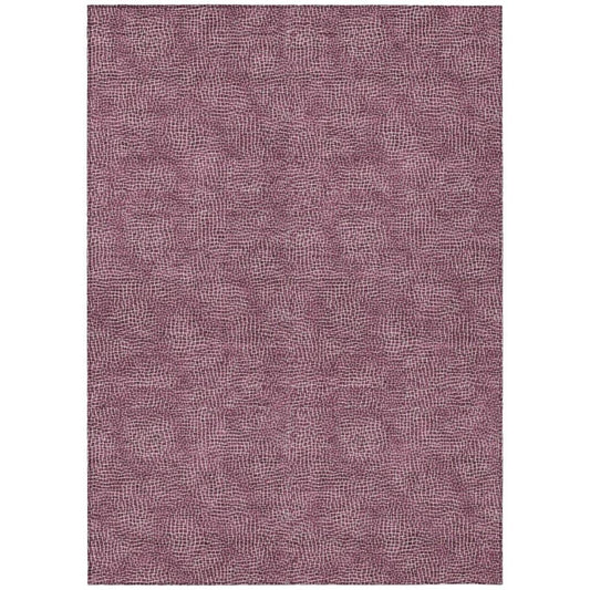 Riyala Purple Washable Indoor-Outdoor Rug-Outdoor Rugs-LOOMLAN Rugs-2'6" x 3'10"-LOOMLAN