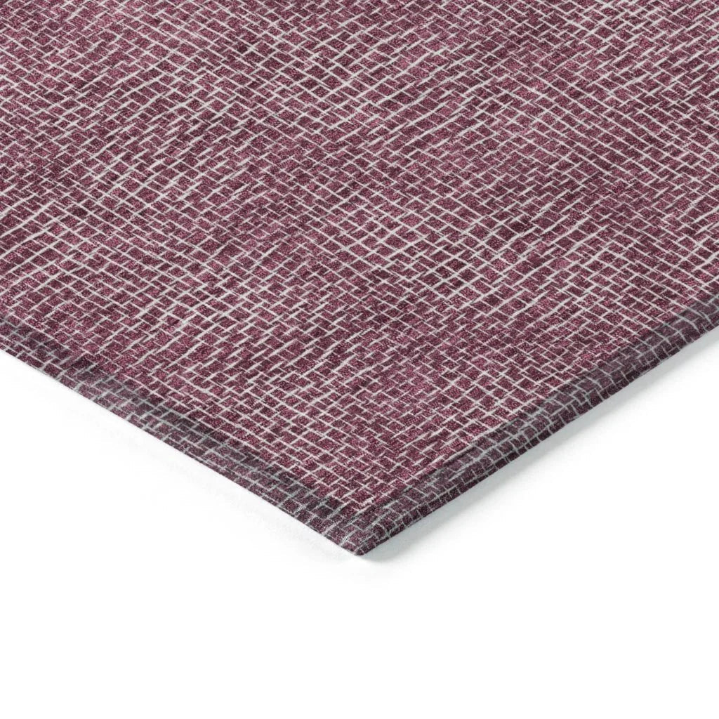 Riyala Purple Washable Indoor-Outdoor Rug-Outdoor Rugs-LOOMLAN Rugs-LOOMLAN