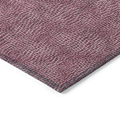 Riyala Purple Washable Indoor-Outdoor Rug-Outdoor Rugs-LOOMLAN Rugs-LOOMLAN