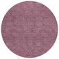 Riyala Purple Washable Indoor-Outdoor Rug-Outdoor Rugs-LOOMLAN Rugs-8' x 8'-LOOMLAN