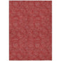 Riyala Red Washable Indoor-Outdoor Rug-Outdoor Rugs-LOOMLAN Rugs-2'6" x 3'10"-LOOMLAN