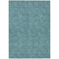 Riyala Teal Washable Indoor-Outdoor Rug-Outdoor Rugs-LOOMLAN Rugs-2'6" x 3'10"-LOOMLAN