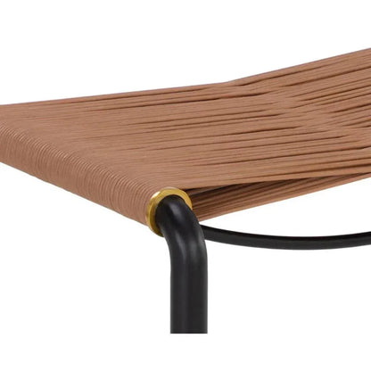 Riz Leather Stool - LOOMLAN - SUNPAN - Poufs and Stools