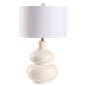 Roberta White Ceramic Table Lamp