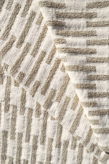 Robie Ivory Throw Pillow