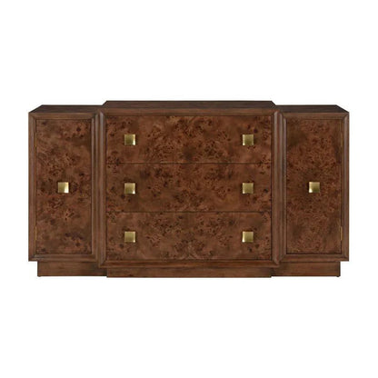 Robinson Wooden Brown Cabinet - LOOMLAN - Wildwood - Accent Cabinets