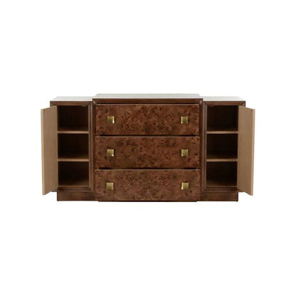 Robinson Wooden Brown Cabinet - LOOMLAN - Wildwood - Accent Cabinets