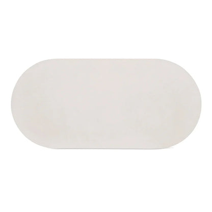 Rocca Cream Concrete Outdoor Dining Table-Outdoor Dining Tables-Moe's Home-LOOMLAN