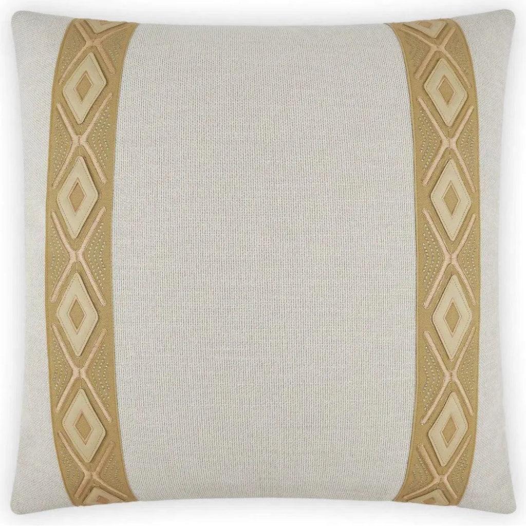 Rochelle Birch Brown Throw Pillow Insert - LOOMLAN - D.V. Kap - Throw Pillows