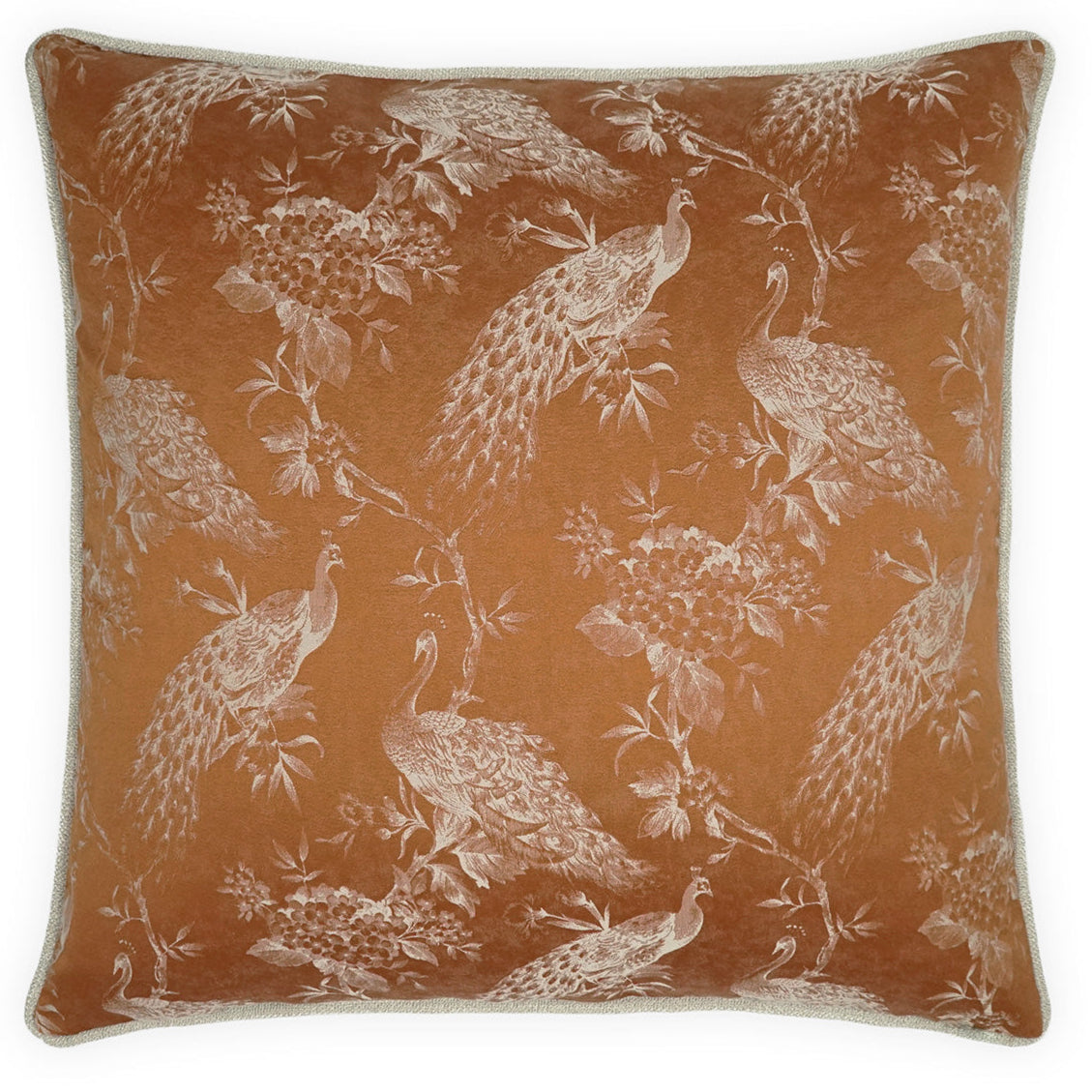 Rococo Removeable Cover Throw Pillow