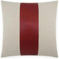 Rodeo Band Red Throw Pillow With Insert - LOOMLAN - D.V. Kap - Throw Pillows