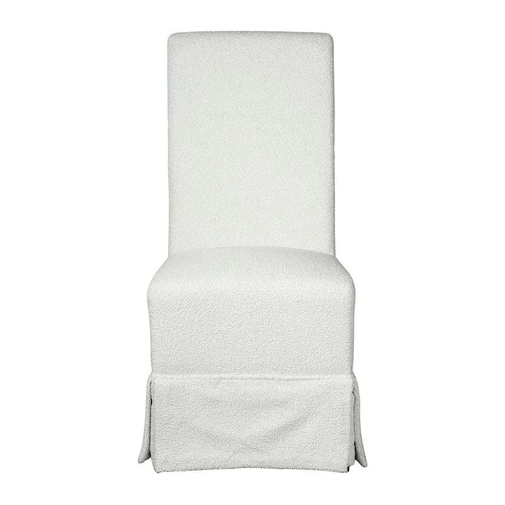 Rodgers Linen Armless Side Chair - LOOMLAN - Furniture Classics - Accent Chairs