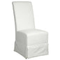 Rodgers Linen Armless Side Chair - LOOMLAN - Furniture Classics - Accent Chairs