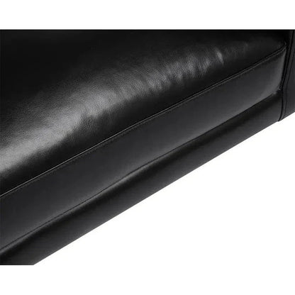 Rogers Leather Stylish Armchair - LOOMLAN - SUNPAN - Club Chairs