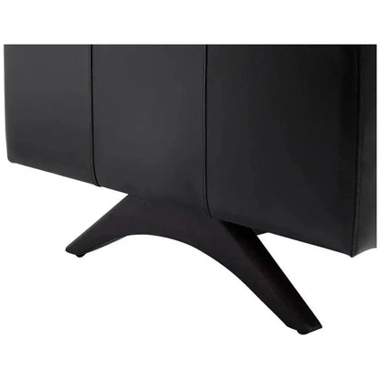 Rogers Leather Stylish Armchair - LOOMLAN - SUNPAN - Club Chairs