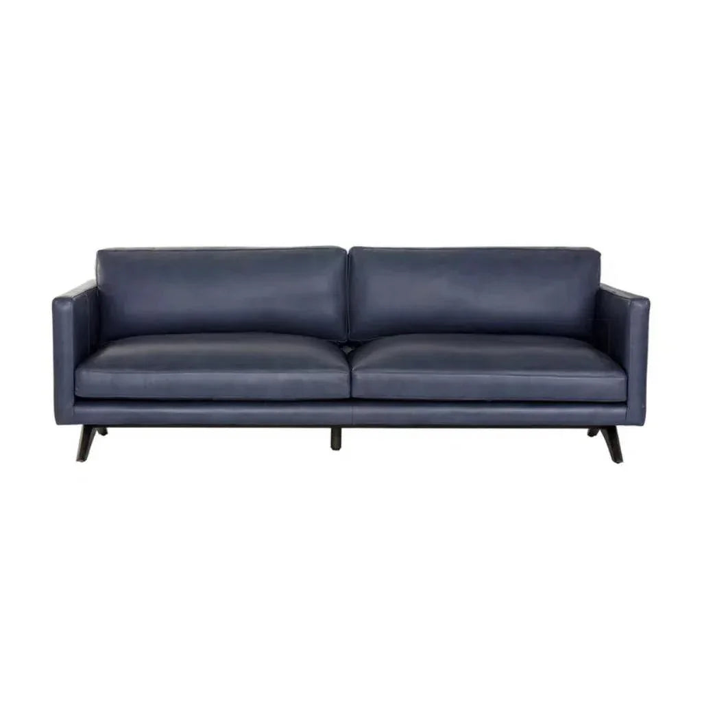 Rogers Leather Stylish Sofa - LOOMLAN - SUNPAN - Sofas & Loveseats