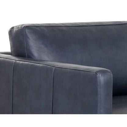 Rogers Leather Stylish Sofa - LOOMLAN - SUNPAN - Sofas & Loveseats