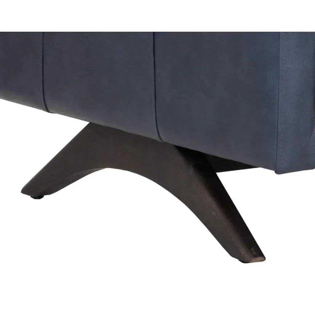 Rogers Leather Stylish Sofa - LOOMLAN - SUNPAN - Sofas & Loveseats