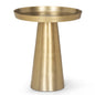 Roland Aluminum Round Accent Table