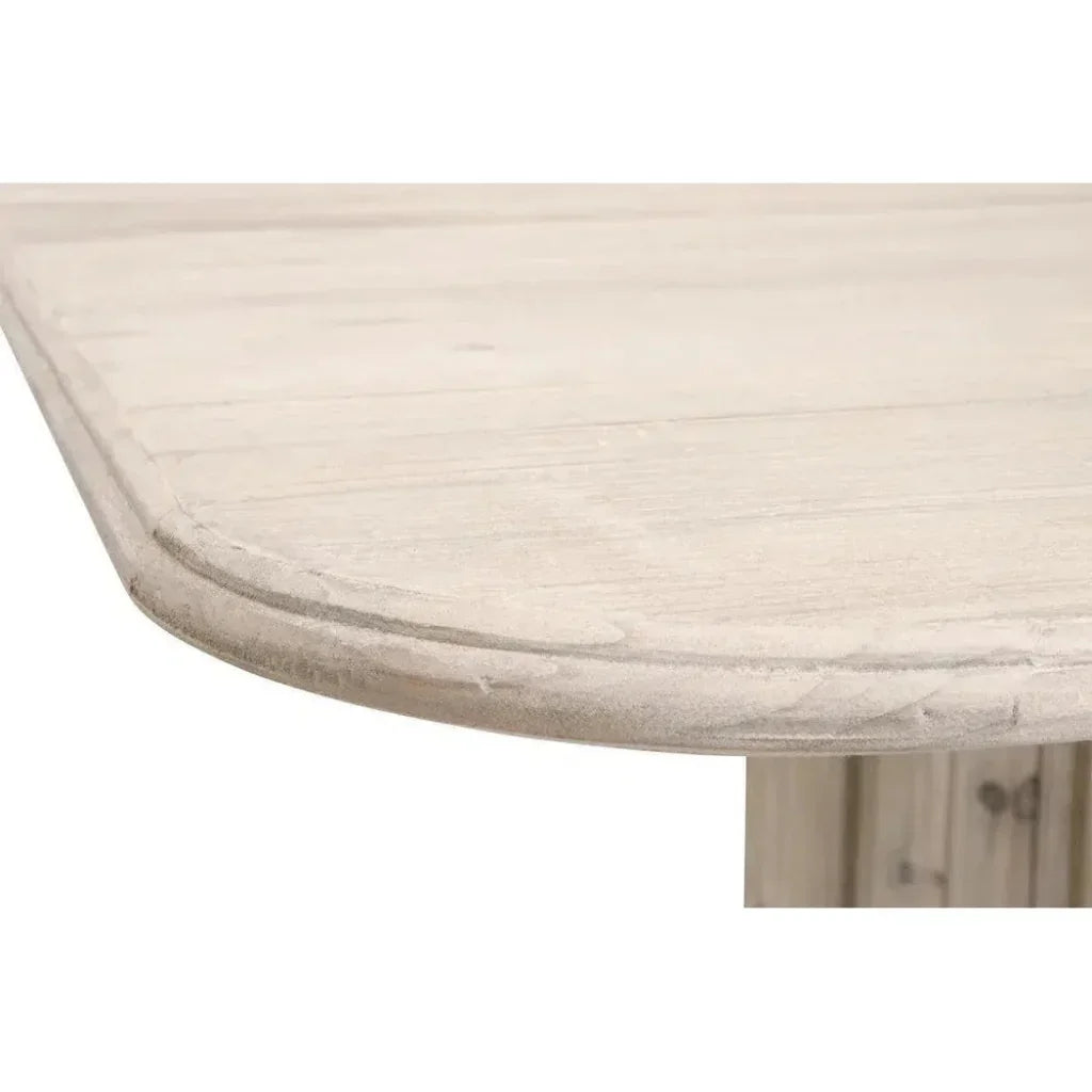 Roma Reclaimed Wood Rectangle Dining Table-Dining Tables-Essentials For Living-LOOMLAN