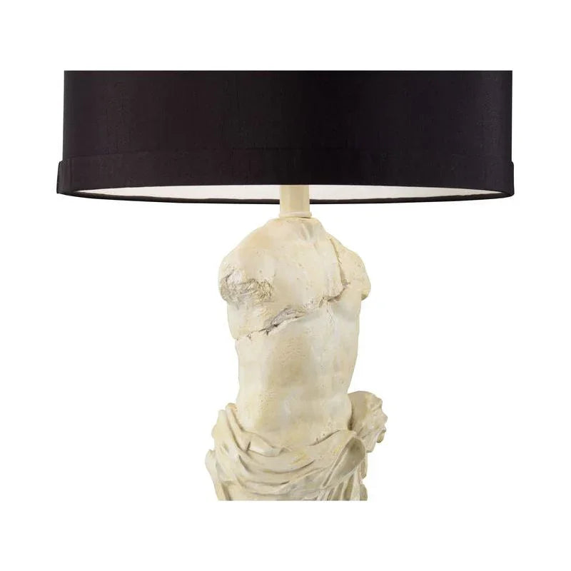 Roman Emperor Statue Design Table Lamp - LOOMLAN - Wildwood - Table Lamps