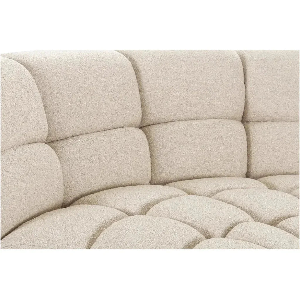 Roman Performance Fabric L-Shaped Sectional-Modular Sofas-Moe's Home-LOOMLAN