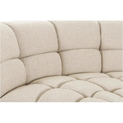 Roman Performance Fabric L-Shaped Sectional-Modular Sofas-Moe's Home-LOOMLAN