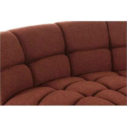 Roman Performance Fabric L-Shaped Sectional-Modular Sofas-Moe's Home-LOOMLAN