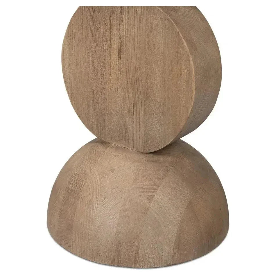 Romeo Natural Wooden Side Tables (Set Of 3) - LOOMLAN - Sarreid - Side Tables