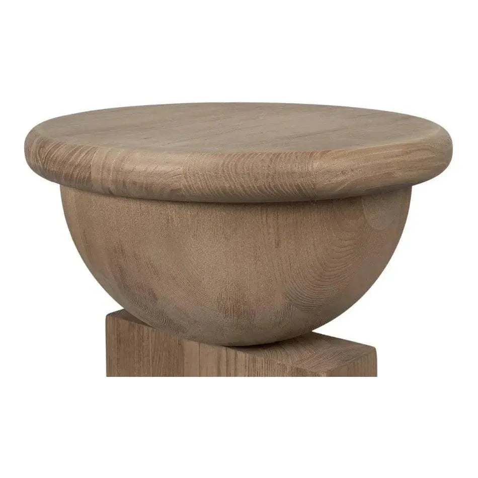 Romeo Natural Wooden Side Tables (Set Of 3) - LOOMLAN - Sarreid - Side Tables