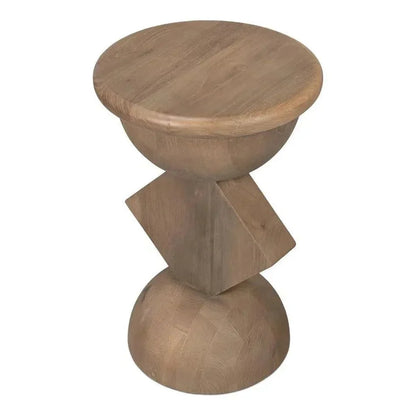 Romeo Natural Wooden Side Tables (Set Of 3) - LOOMLAN - Sarreid - Side Tables