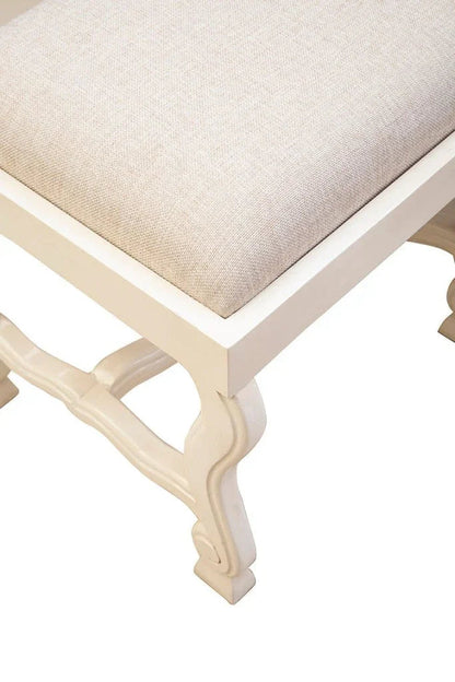 Romeo Performance Linen Blend Bedroom Bench - LOOMLAN - Furniture Classics - Bedroom Benches