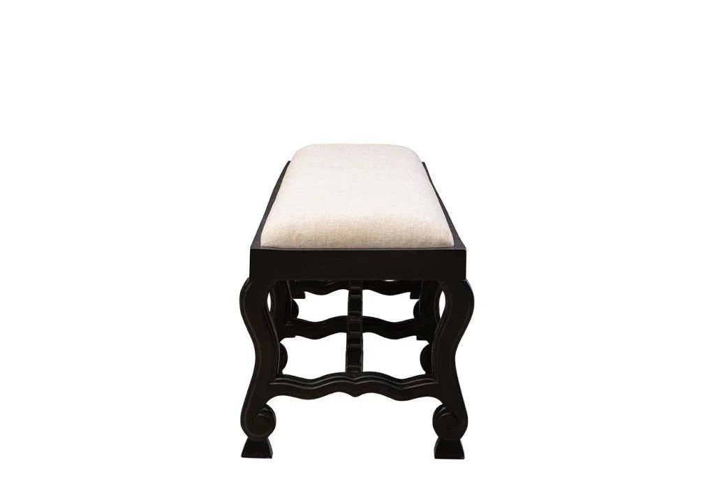 Romeo Performance Linen Blend Bedroom Bench - LOOMLAN - Furniture Classics - Bedroom Benches