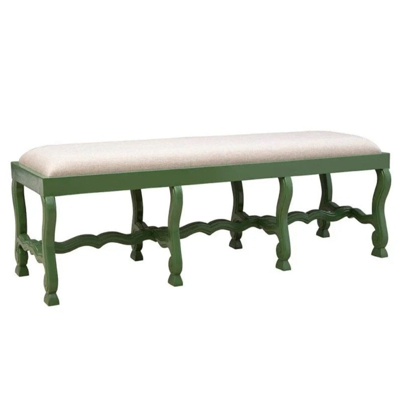 Romeo Performance Fabric Bedroom Bench
