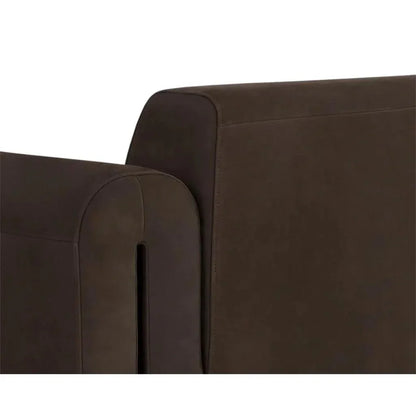 Romer Leather Luxurious Armchair - LOOMLAN - SUNPAN - Club Chairs
