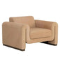 Romer Leather Luxurious Armchair - LOOMLAN - SUNPAN - Club Chairs