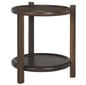 Romi Wooden Round Accent Table