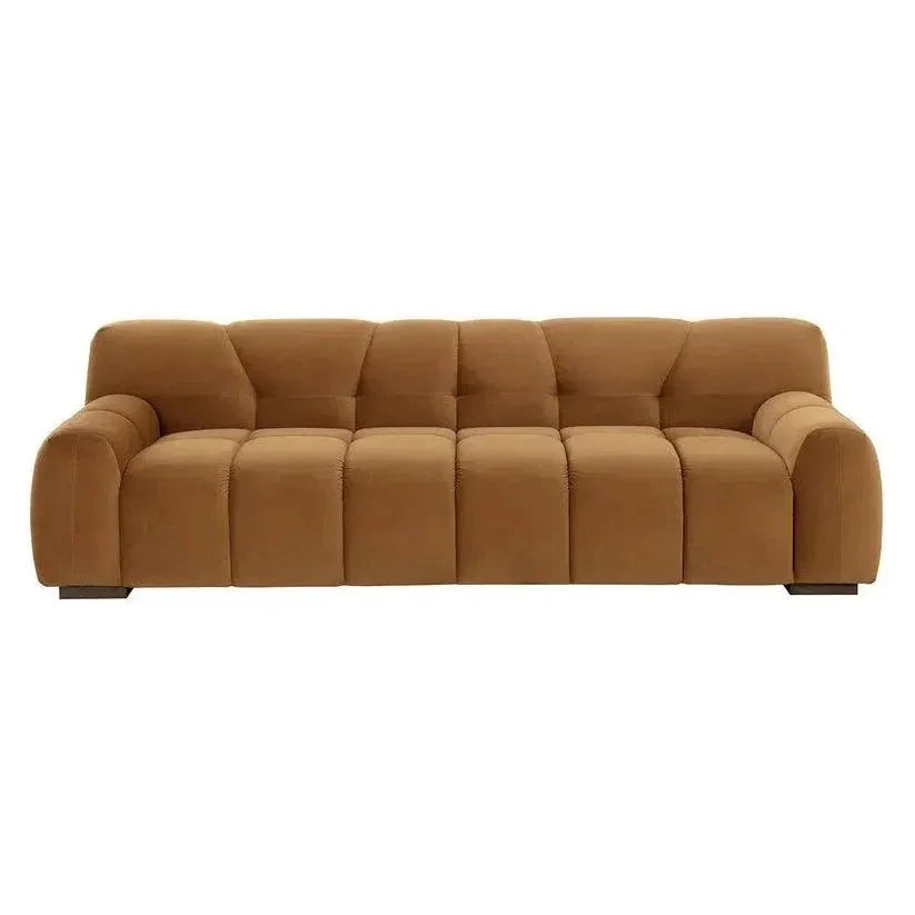 Romy Sofa Meg Gold - Plush Comfort With - LOOMLAN - SUNPAN - Sofas & Loveseats